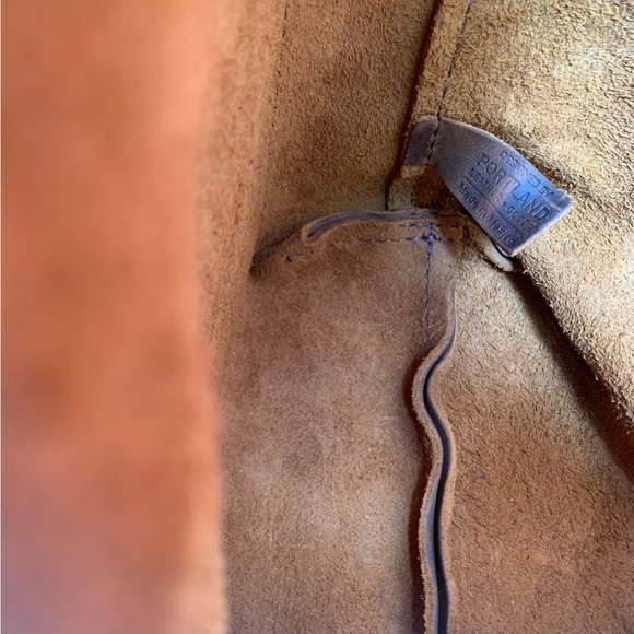 Portland Leather Mini Crossbody Tote - Picture 7 of 8